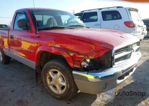 1998 Dodge Dakota Slt/Sport из США, поврежденный, VIN 1B7FL26X9WS535231